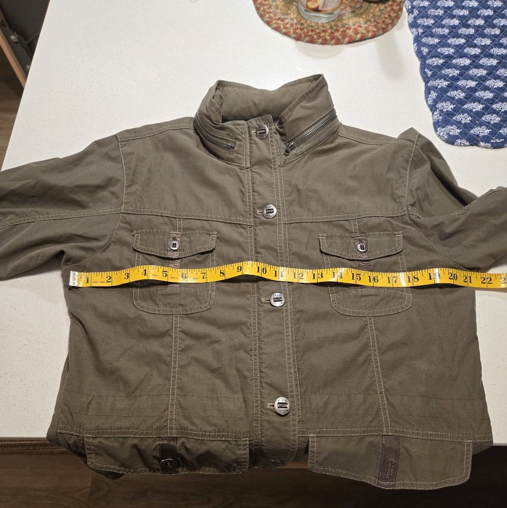 Olive Utility Jacket - Picture 9 of 9